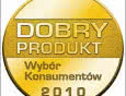 Tytuł "Dobry Produkt 2010" dla urządzeń do gotowania marki Mastercook